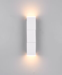 Φωτιστικό Τοίχου Up-Down Περιστρεφόμενο Λευκό Ματ RAGLAN LED 7.6W 800lm 3000K Trio Lighting – 248510231