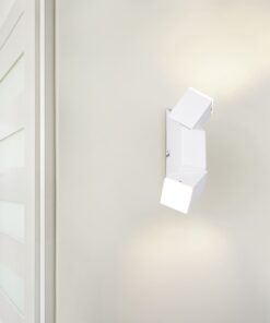 Φωτιστικό Τοίχου Up-Down Περιστρεφόμενο Λευκό Ματ RAGLAN LED 7.6W 800lm 3000K Trio Lighting – 248510231