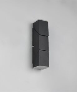 Φωτιστικό Τοίχου Up-Down Περιστρεφόμενο Μαύρο Ματ RAGLAN LED 7.6W 800lm 3000K Trio Lighting – 248510232