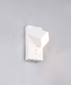 Φωτιστικό Τοίχου Περιστρεφόμενο Λευκό Ματ RAGLAN LED 3.8W 400lm 3000K με Διακόπτη Trio Lighting – 248570131