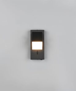 Φωτιστικό Τοίχου Περιστρεφόμενο Μαύρο Ματ RAGLAN LED 3.8W 400lm 3000K με Διακόπτη Trio Lighting – 248570132