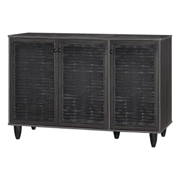Shoe cabinet Ronan pakoworld wenge 105x35x.66cm 249-000006