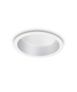 IDEAL LUX Χωνευτό Φωτιστικό Οροφής DEEP LED 10W 3000K IP44 Λευκού Χρώματος – 249018