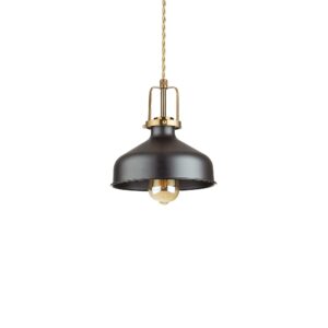 IDEAL LUX Κρεμαστό Φωτιστικό ERIS-1 1xE27 Μαύρου Χρώματος – 249056