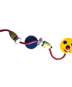 Απλίκα Παιδικό Φωτιστικό Τοίχου / Οροφής 2xGU10 Ήλιος ACA DECOR – 2492D