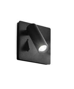 IDEAL LUX Χωνευτό Φωτιστικό Ανάγνωσης LITE LED 3W 3000K Μαύρου Χρώματος – 250113