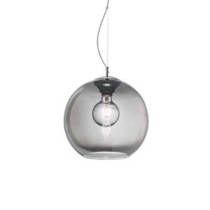 IDEAL LUX Κρεμαστό Φωτιστικό NEMO 1xE27 Φιμέ Χρώματος – 250311