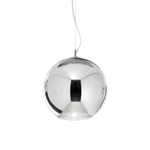 IDEAL LUX Κρεμαστό Φωτιστικό NEMO 1xE27 Χρωμίου – 250335