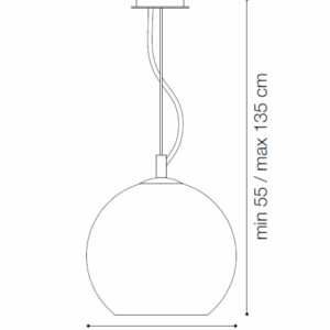 IDEAL LUX NEMO SP1 D40 TRASPARENTE – 052816
