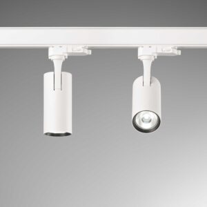 IDEAL LUX Φωτιστικό Σποτ Τριφασικής Ράγας 4 Καλωδίων FOX LED 8W CRI80 3000K Λευκού Χρώματος – 250410