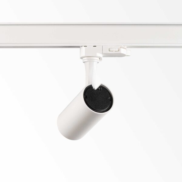 IDEAL LUX Φωτιστικό Σποτ Τριφασικής Ράγας 4 Καλωδίων FOX LED 8W CRI80 3000K Λευκού Χρώματος – 250410