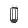 IDEAL LUX Επιτραπέζιο Φορητό Φωτιστικό STARDUST LED 3W 3000K IP54 Χρώματος Ανθρακί με USB – 250885