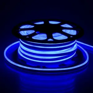 LED Neon Flex 8W V-TAC Αδιάβροχη IP65 24V Μπλε 10 Μέτρα – 2515