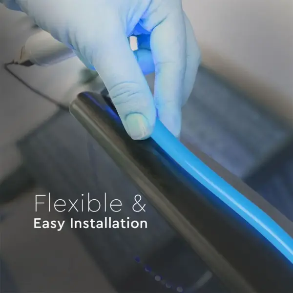 LED Neon Flex 8W V-TAC Αδιάβροχη IP65 24V Μπλε 10 Μέτρα – 2515