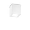 IDEAL LUX Φωτιστικό Οροφής Βεράντας TECHO 1xGU10 IP54 Λευκού Χρώματος – 251523