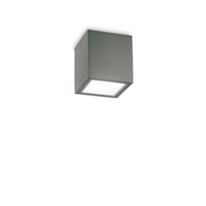 IDEAL LUX Φωτιστικό Οροφής Βεράντας TECHO 1xGU10 IP54 Χρώματος Ανθρακί – 251554
