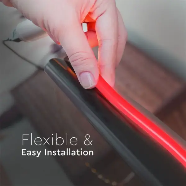 LED Neon Flex 8W V-TAC Αδιάβροχη IP65 24V Κόκκινο 10 Μέτρα – 2516