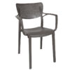 Armchair Frontline pakoworld PP color anthracite 253-000017