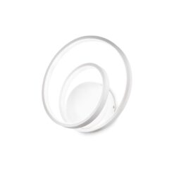 IDEAL LUX Επιτοίχιο Φωτιστικό OZ AP LED 28W 3000K Λευκού Χρώματος- 304489