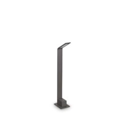IDEAL LUX Φωτιστικό Κολωνάκι Κήπου AGOS LED 6.5W 3000K IP54 Χρώματος Ανθρακί – 254388