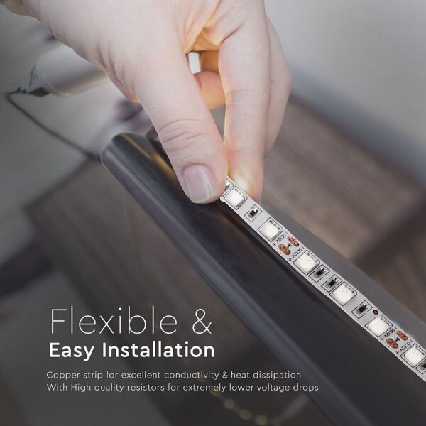 LED Ταινία 11W V-TAC Dimmable 900lm/m Θερμό Λευκό 3000K 5 Μέτρα – 212122