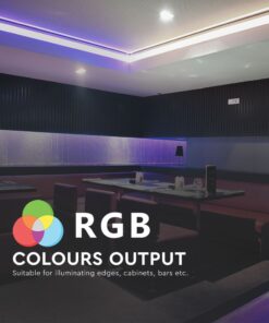 LED Ταινία 8W V-TAC 400lm/m Πολύχρωμη RGB+W Θερμό 3000K 5 Μέτρα – 212553