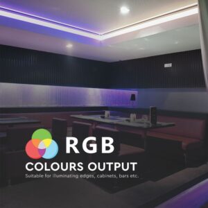LED Ταινία  8W V-TAC 400lm/m Πολύχρωμη RGB+W Θερμό 3000K 5 Μέτρα – 212553