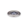 IDEAL LUX Χωνευτό Φωτιστικό Δαπέδου Κήπου FLOOR LED 6W 3000K IP67 Χρωμίου – 255668
