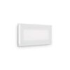 IDEAL LUX Χωνευτό Φωτιστικό για Σκαλοπάτια INDIO LED 8W 3000K IP65 Λευκού Χρώματος – 255804