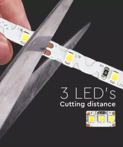 LED Ταινία 5W V-TAC Dimmable σε Σχήμα S 420lm/m Θερμό 3000K 5 Μέτρα – 212559