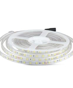 LED Ταινία 9W 24V V-TAC Dimmable 1000lm/m Αδιάβροχη IP65 Ψυχρό 6400K 5 Μέτρα – 2564