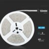 LED Ταινία 9W 24V V-TAC Dimmable 1000lm/m Αδιάβροχη IP65 Ψυχρό 6400K 5 Μέτρα – 2564