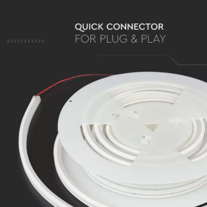 Neon Flex Backlite LED 13W V-TAC 10 Μέτρα IP65 24V Θερμό Λευκό 3000K – 2568