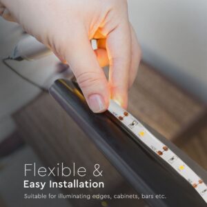 Σετ εύκαμπτης ταινίας LED 1m 2.4W με αισθητήρα κίνησης για Ντουλάπες V-TAC 120° 200lm IP65 Θερμό 3000K – 2573