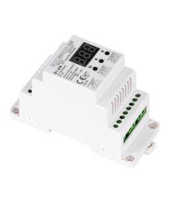 GloboStar® 70670 S1-DR SKYDANCE AC Triac DMX Dimmer Din Rail Ράγας 2 Καναλιών AC 100-240V 2 x 1.5A 360W – Max 3A 720W – IP20 DMX512 Μ11.5 x Π5 x Υ6.5cm – 5 Years Warranty