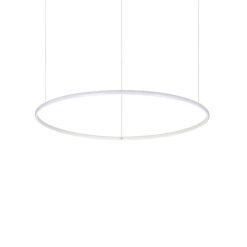 IDEAL LUX Κρεμαστό Φωτιστικό Οροφής HULAHOOP LED 41W 3000K Λευκού Χρώματος – 258768
