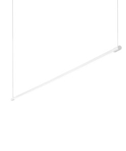 IDEAL LUX Κρεμαστό Φωτιστικό Ράγα YOKO 1,46m LED 3000K 16W Λευκού Χρώματος- 258898