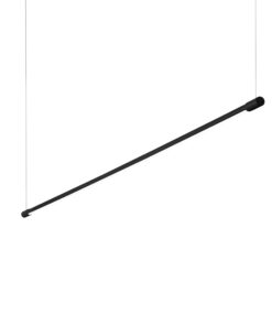 IDEAL LUX Κρεμαστό Φωτιστικό Ράγα YOKO 1.46m LED 16W 3000K Μαύρου Χρώματος – 258928