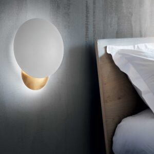 IDEAL LUX Απλίκα Τοίχου ECLISSI LED 11W 3000K Χρυσού Χρώματος – 259048