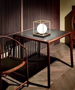 IDEAL LUX Επιτραπέζιο Φωτιστικό LINGOTTO Μαύρου Χρώματος – 327877