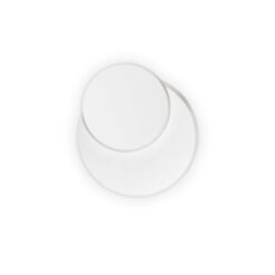 IDEAL LUX Απλίκα Τοίχου POUCHE LED 14W 3000K Λευκού Χρώματος – 259345