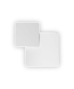 IDEAL LUX Απλίκα Τοίχου POUCHE LED 14W 3000K Λευκού Χρώματος – 259352