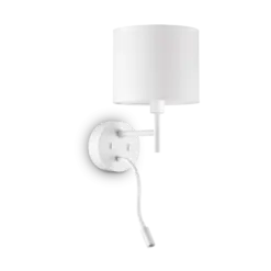 IDEAL LUX Επιτοίχιο Φωτιστικό SET UP 1xE27 Λευκού Χρώματος – 259819