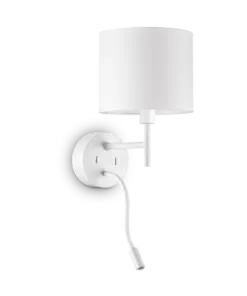IDEAL LUX Επιτοίχιο Φωτιστικό SET UP 1xE27 Λευκού Χρώματος – 259819