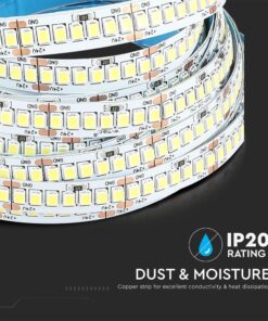 LED Ταινία 18W V-TAC Dimmable 24V 2430lm/m Ψυχρό 6400K 5 Μέτρα – 212601