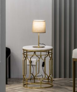 IDEAL LUX Βάση Επιτραπέζιου Φωτιστικού SET UP 1xE27 Χρυσού Χρώματος – 259901