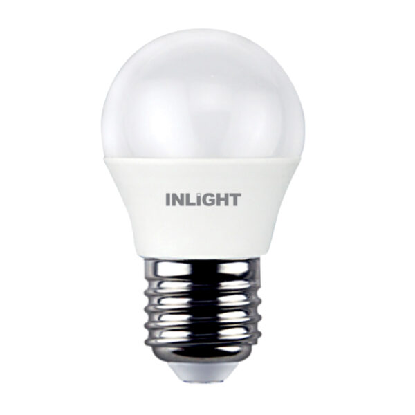 InLight E27 LED G45 5,5watt 6500K Ψυχρό Λευκό (7.27.05.12.3)