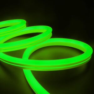 LED Neon Flex 6.5W V-TAC IP68 Dimmable 24V Πράσινο 10 Μέτρα – 2616