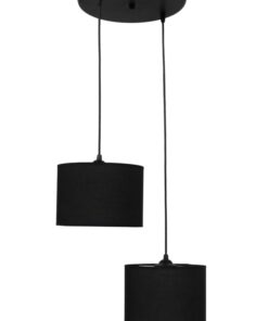 Φωτιστικό μοντέρνο οροφής 2φωτο Μοντέρνο φωτιστικό 2φωτο κύλινδρος Heronia – 14-0146