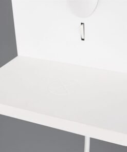 Φωτιστικό Τοίχου Λευκό Ματ COMFORT 1xE14 με USB & Ασύρματο Φορτιστή Trio Lighting – 262670131